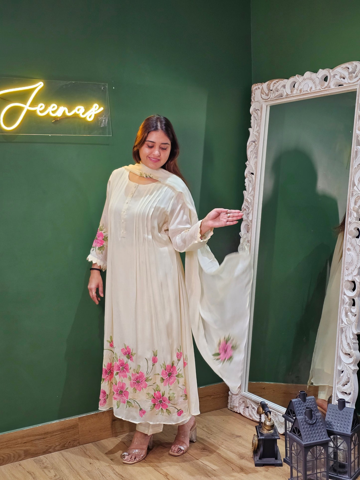 jeenas crepe suit set&nbsp;