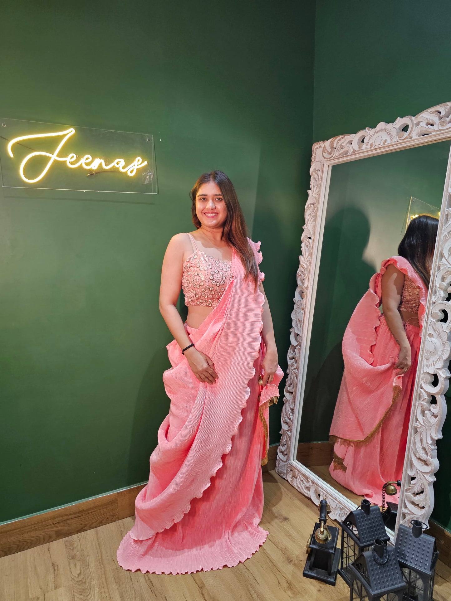 Jeenas Drape Saree