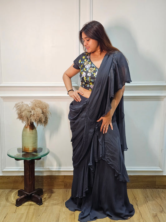 Jeenas Drape Saree