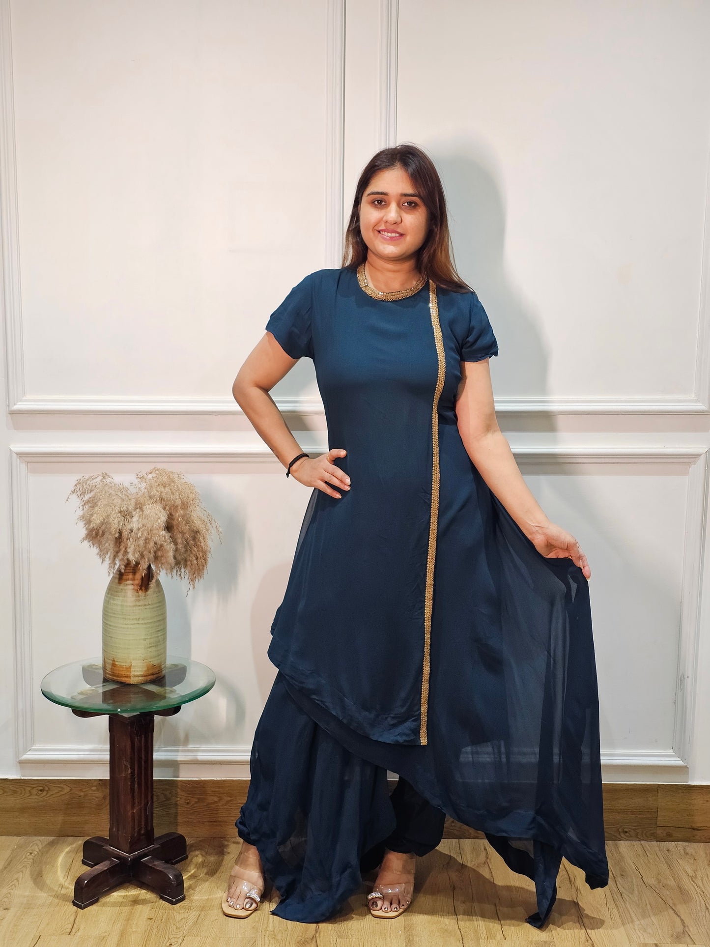 Jeenas Peacock Blue Set