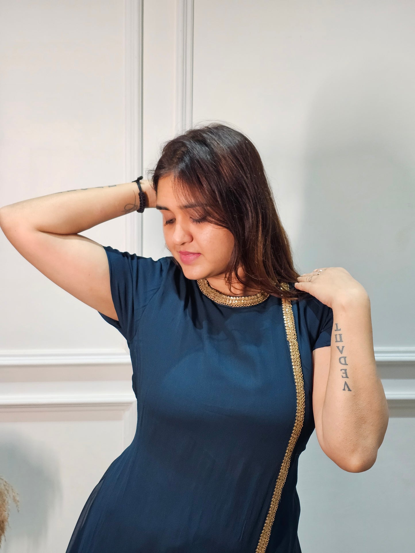 Jeenas Peacock Blue Set