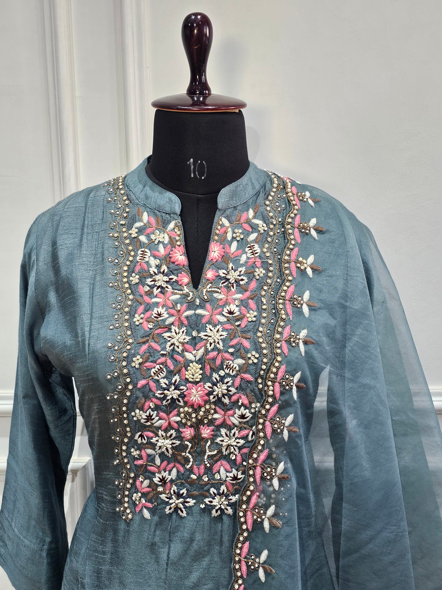 Jeenas Pure silk suit set