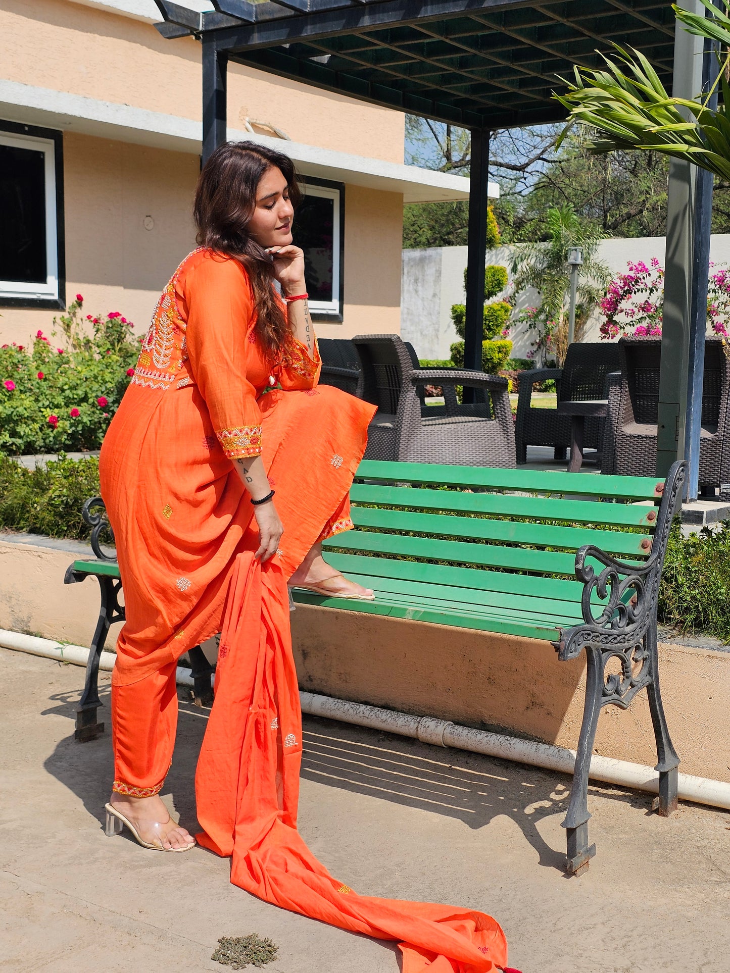 jeenas Orange katha