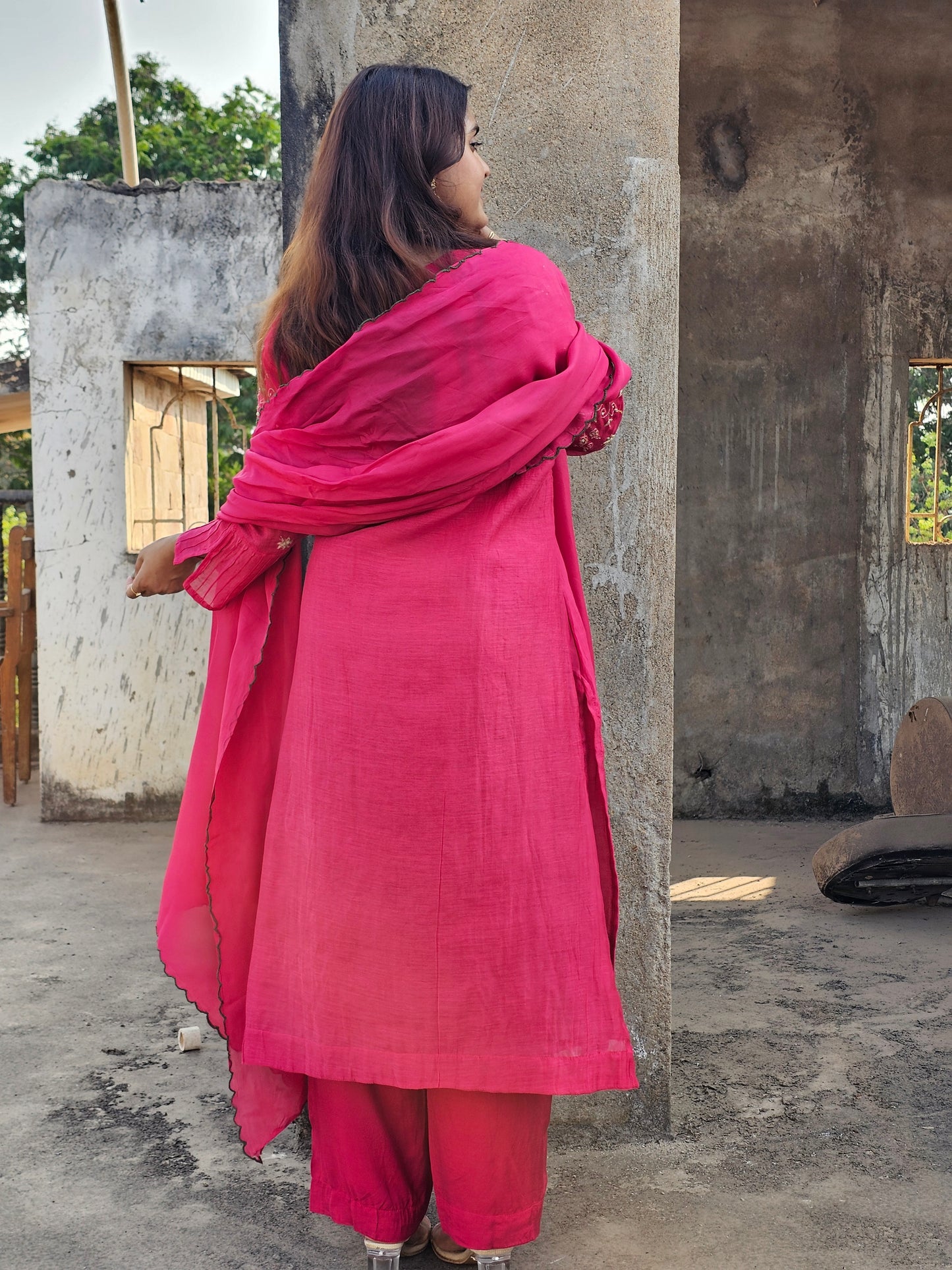 Jeenas blush coral luxe