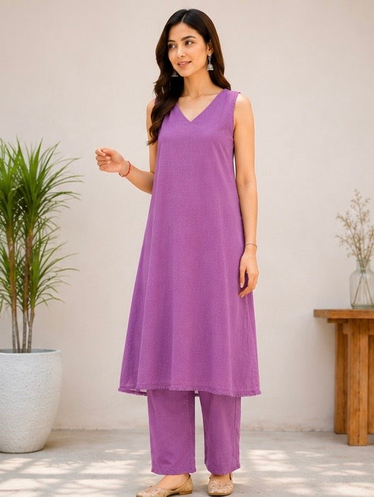Lavender Libaas set