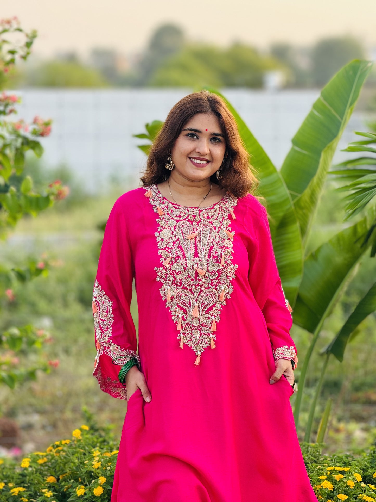 Jeena's Pure silk kurta