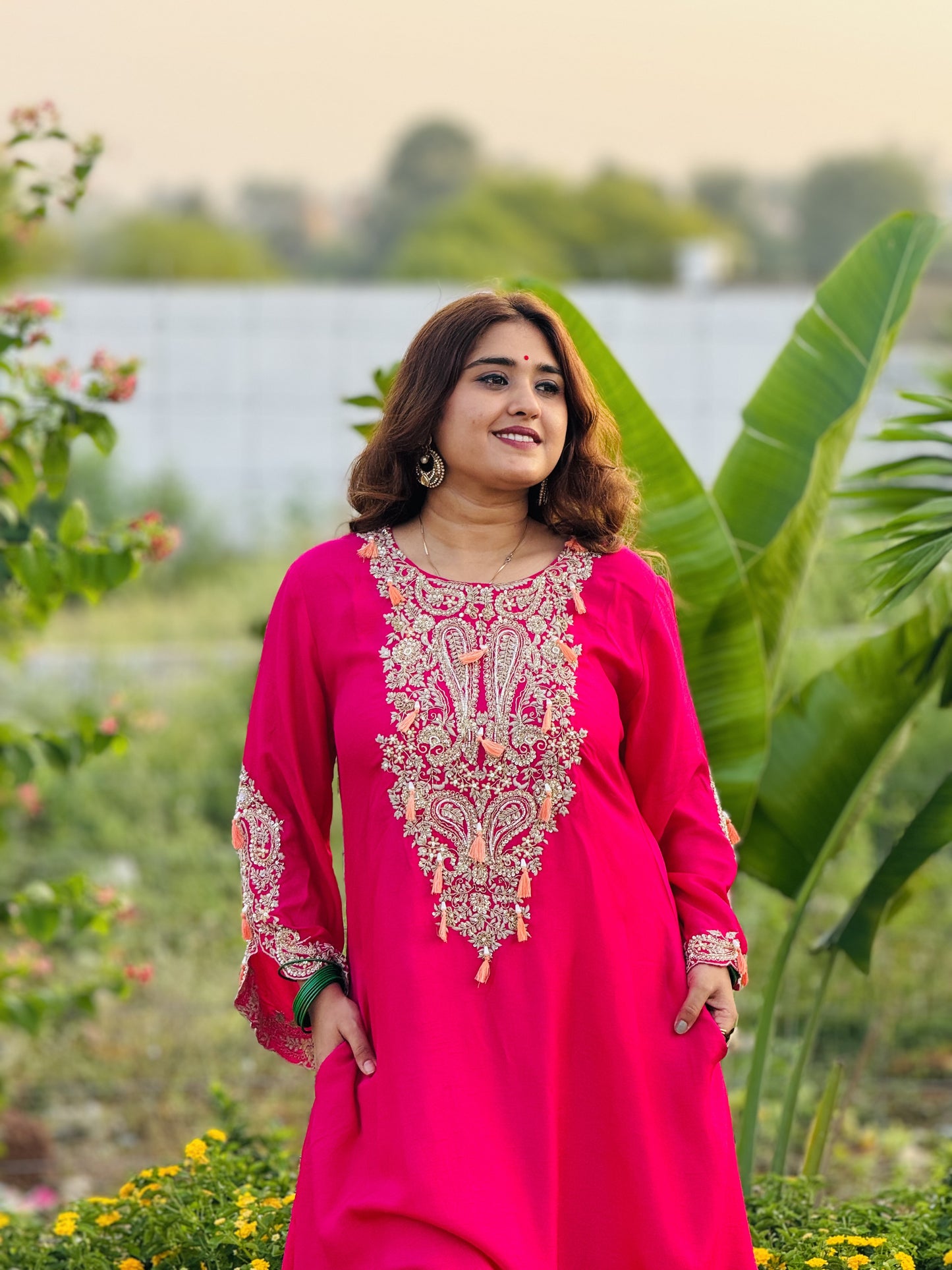 Jeena's Pure silk kurta