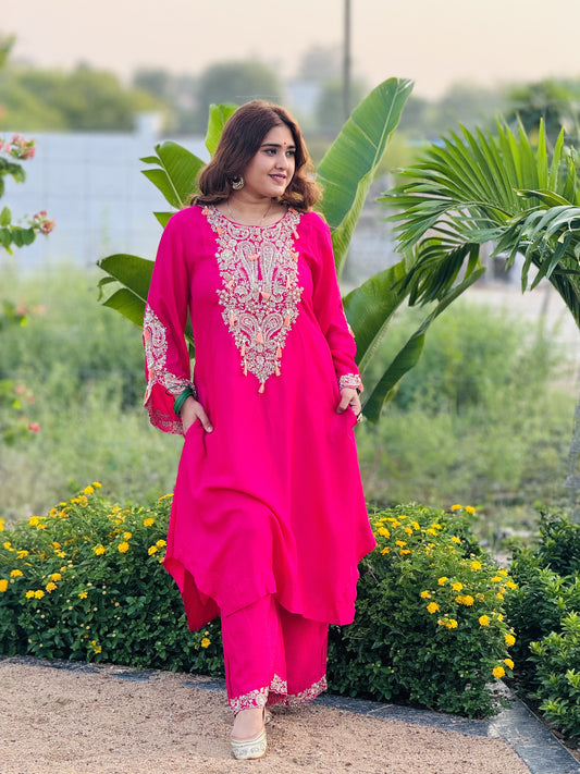 Jeena's Pure silk kurta