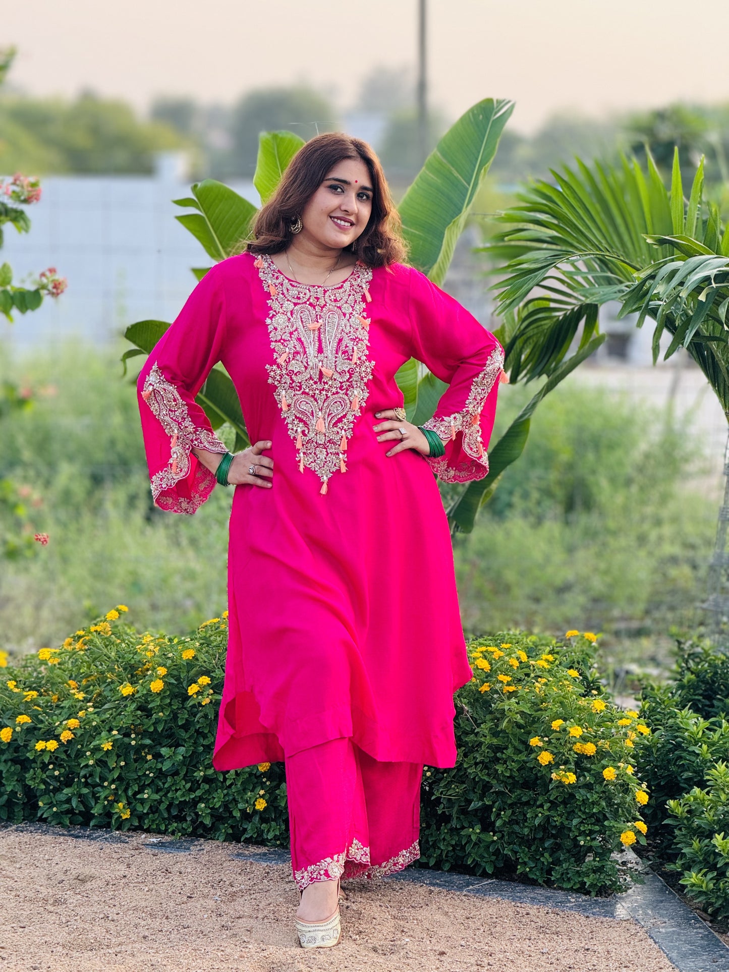Jeena's Pure silk kurta