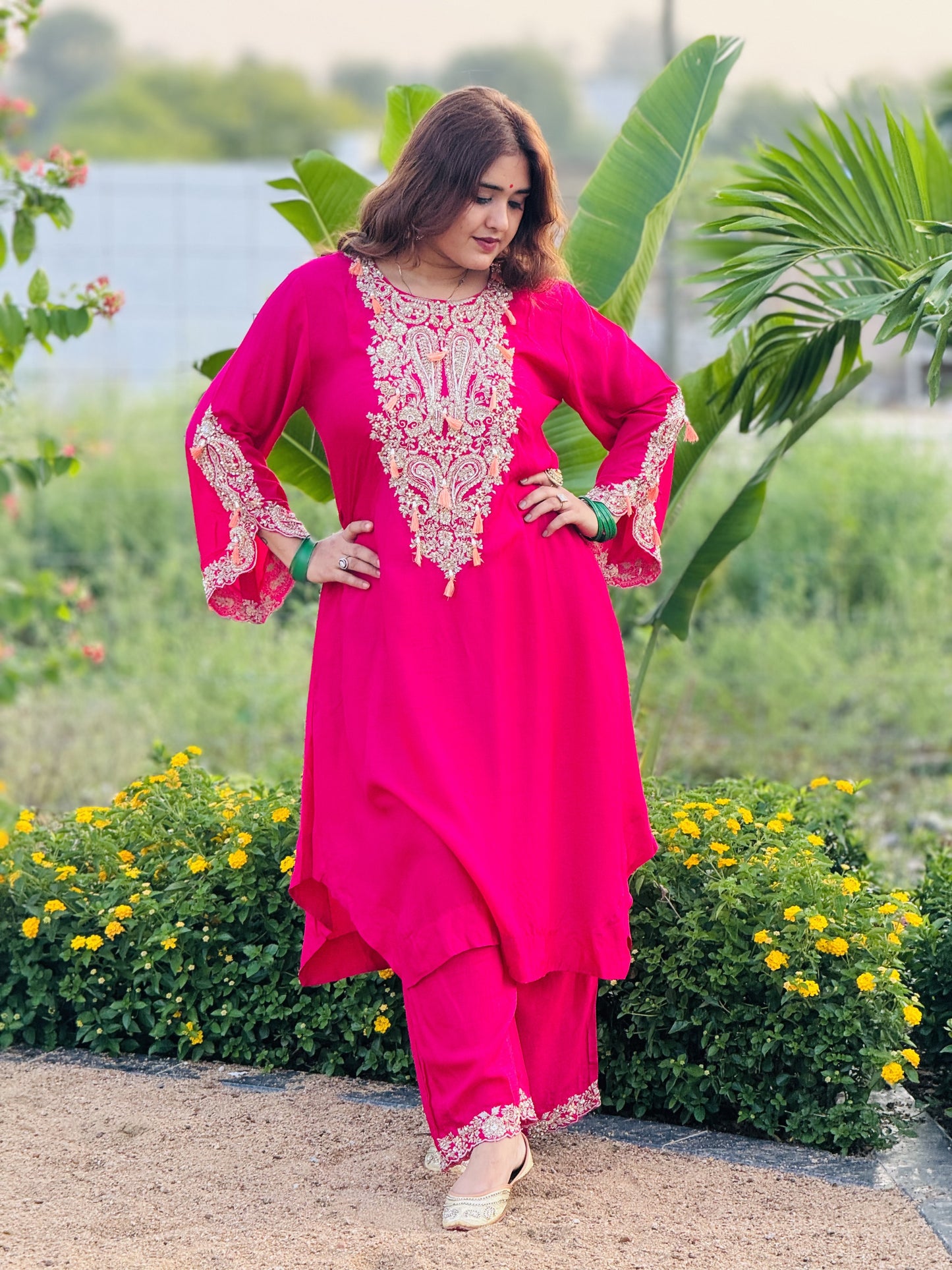 Jeena's Pure silk kurta