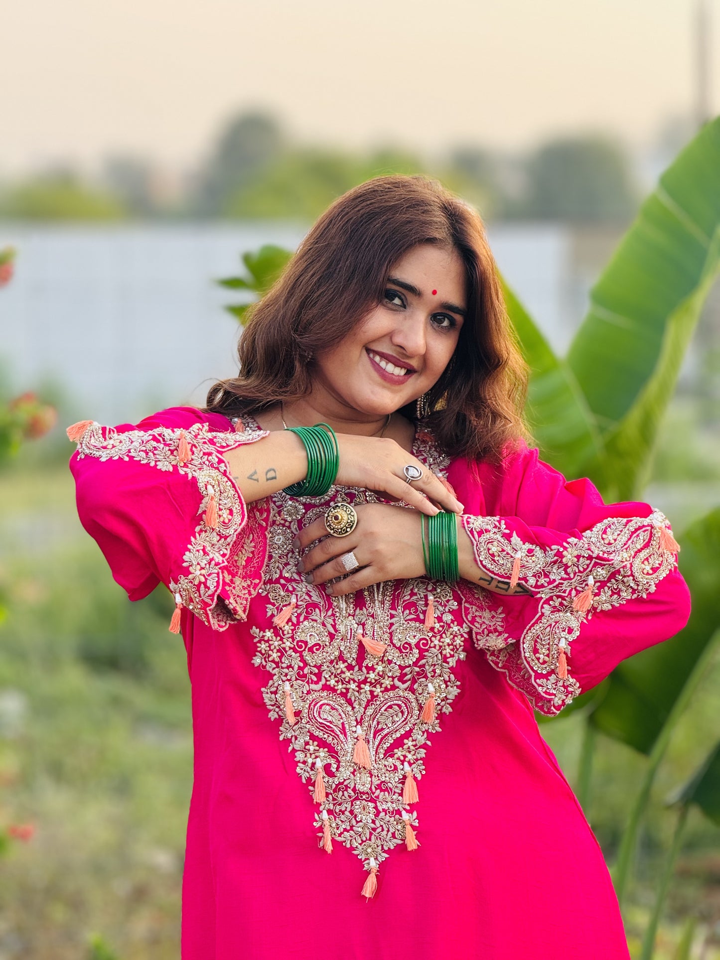 Jeena's Pure silk kurta