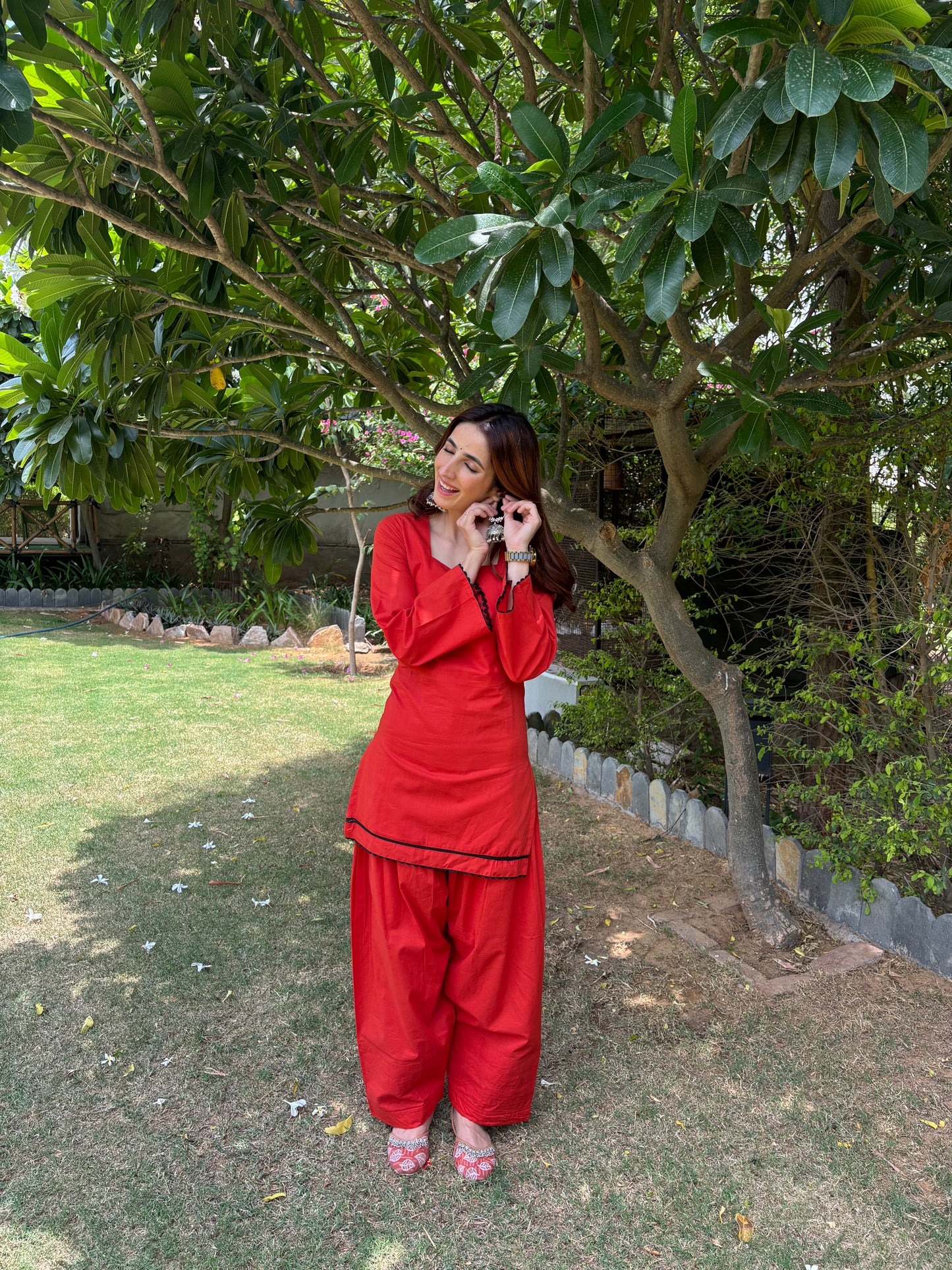 Saffron Sunset Farshi Set🍅