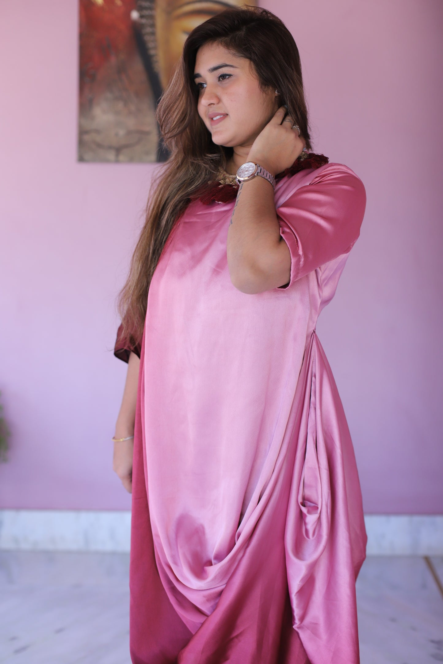 JEENAS Women Satin Dress