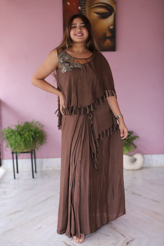 JEENAS Women Pure Georgette Dress