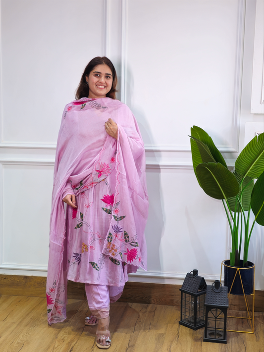 Jeenas embroidery suit set