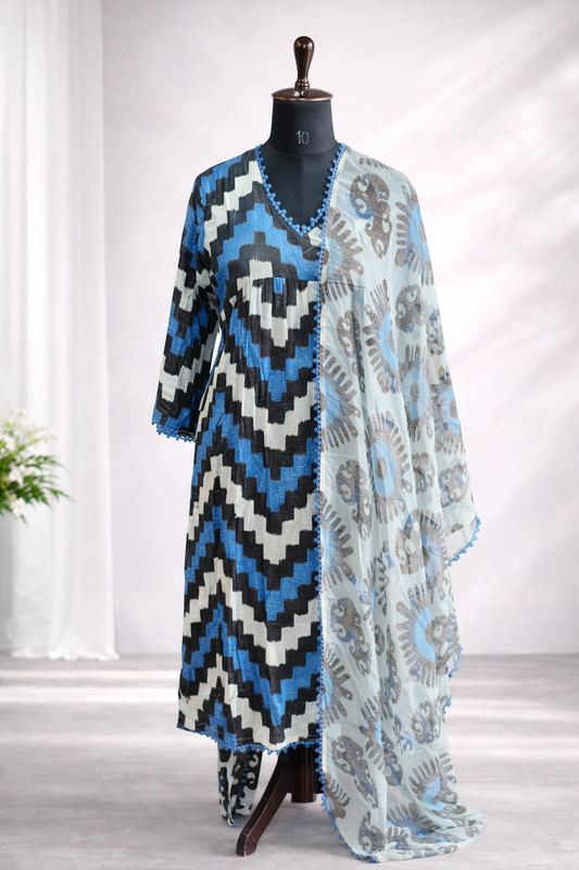 Jeenas dupatta set