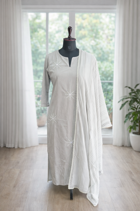 jeenas dupatta set