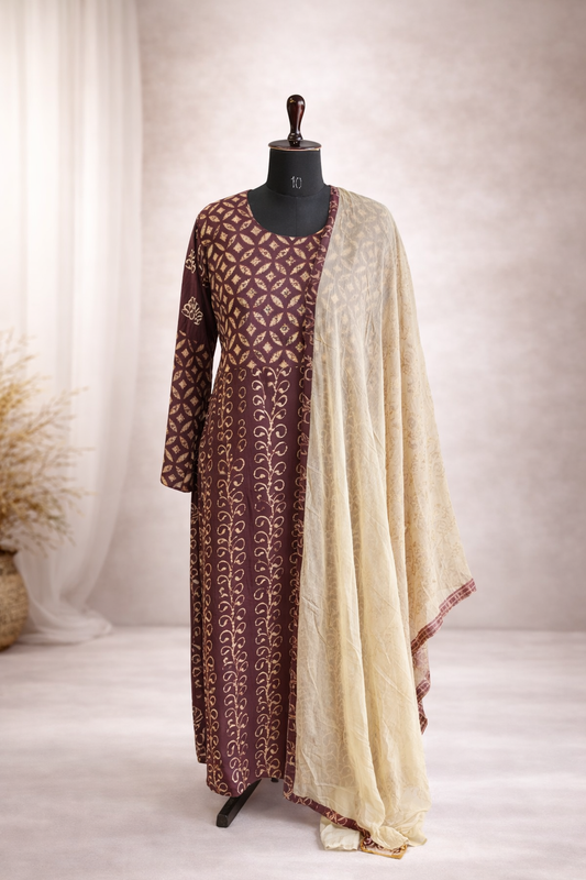 jeenas dupatta set