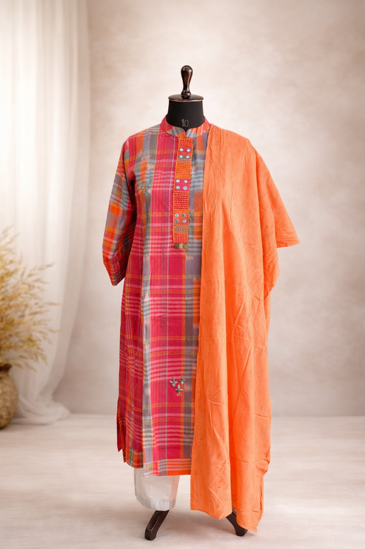 jeenas dupatta set