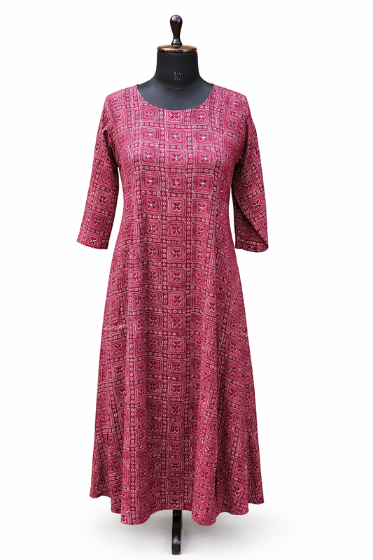 jeenas printed kurta