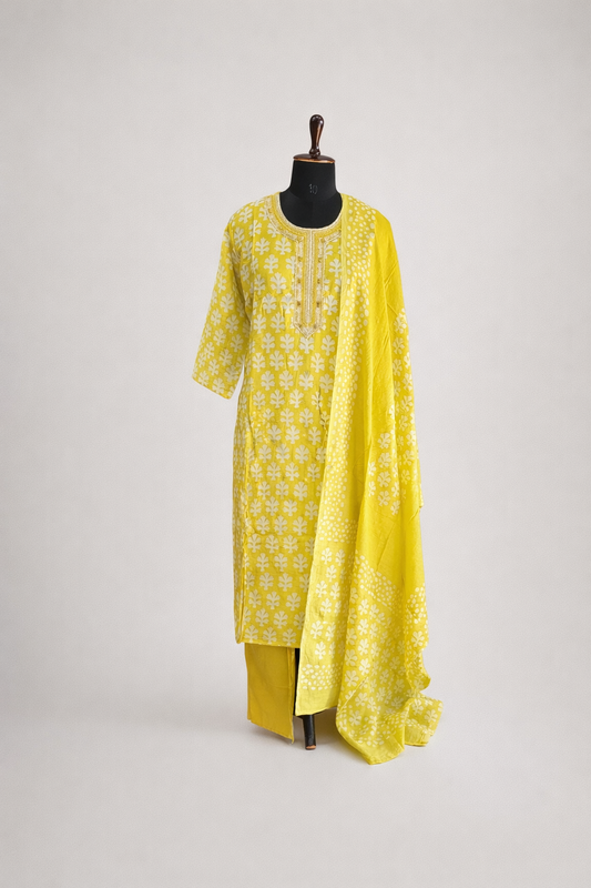 jeenas dupatta set