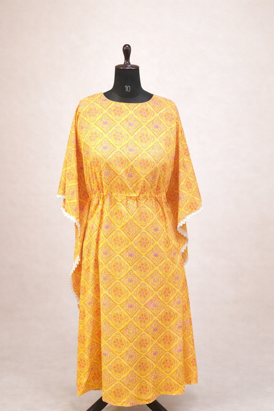 Jeenas yellow  Kurta