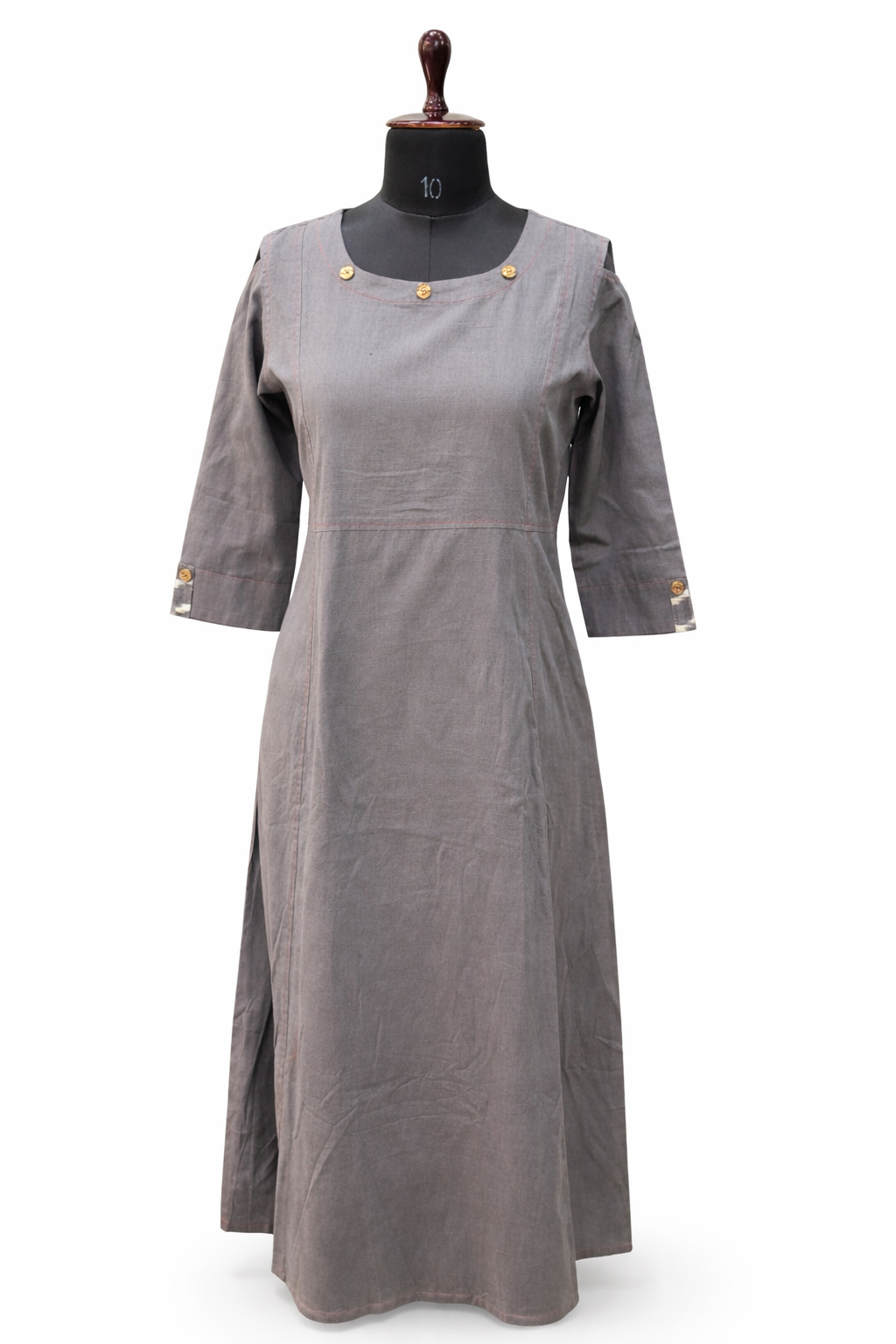 jeenas brown kurta