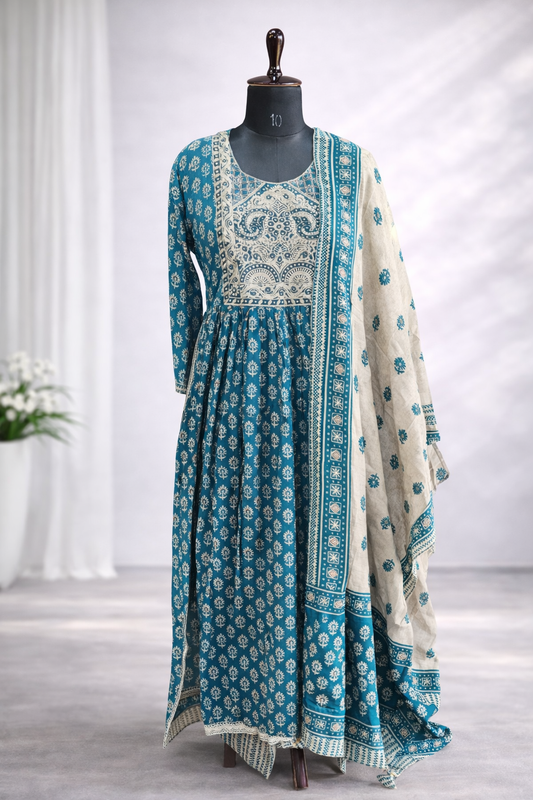 jeenas dupatta set