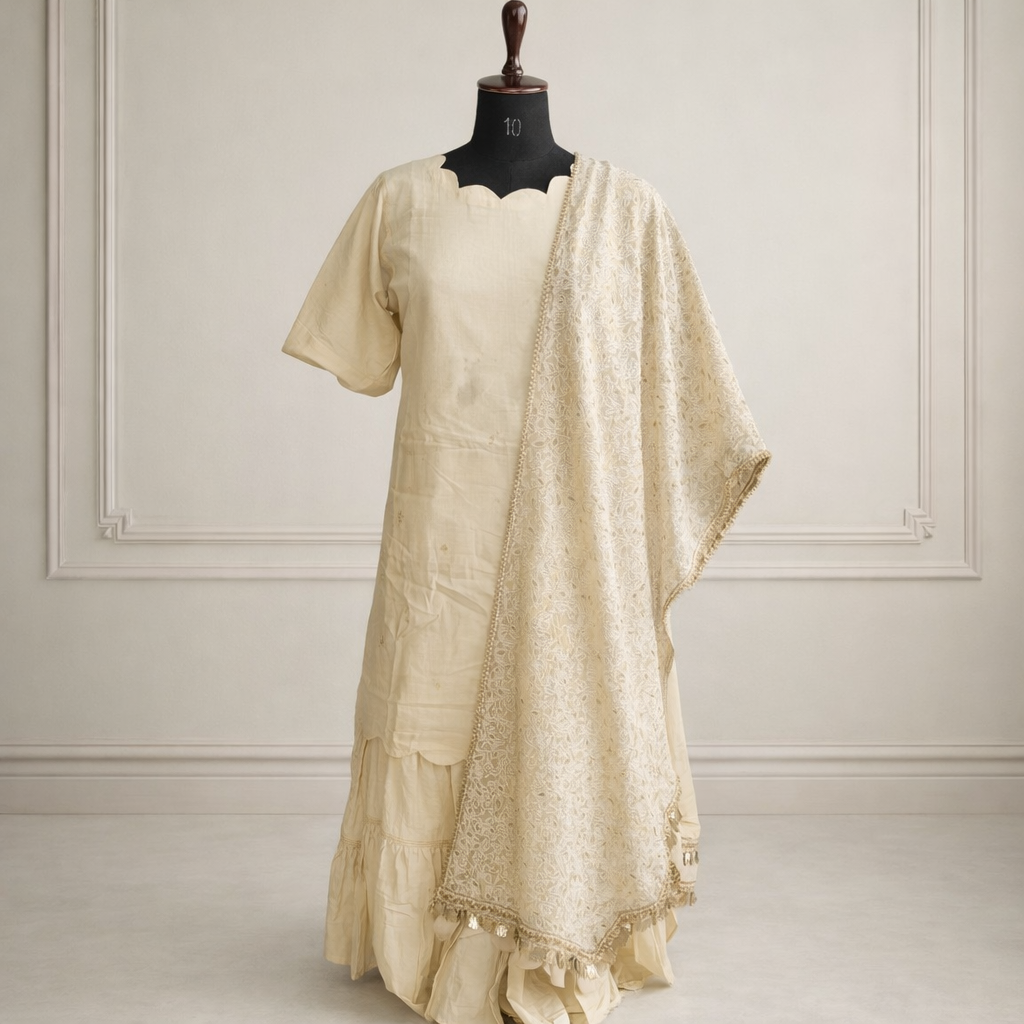 jeenas dupatta set