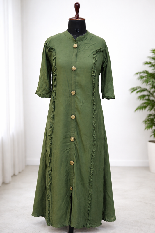 Jeenas green Kurta