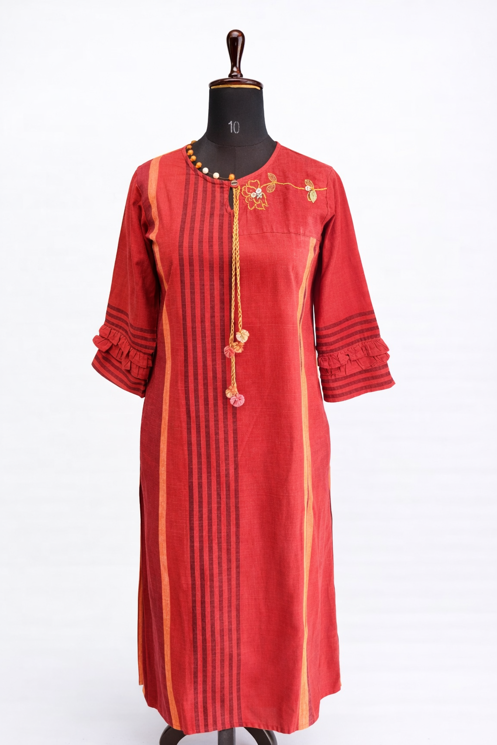jeenas purple  kurta