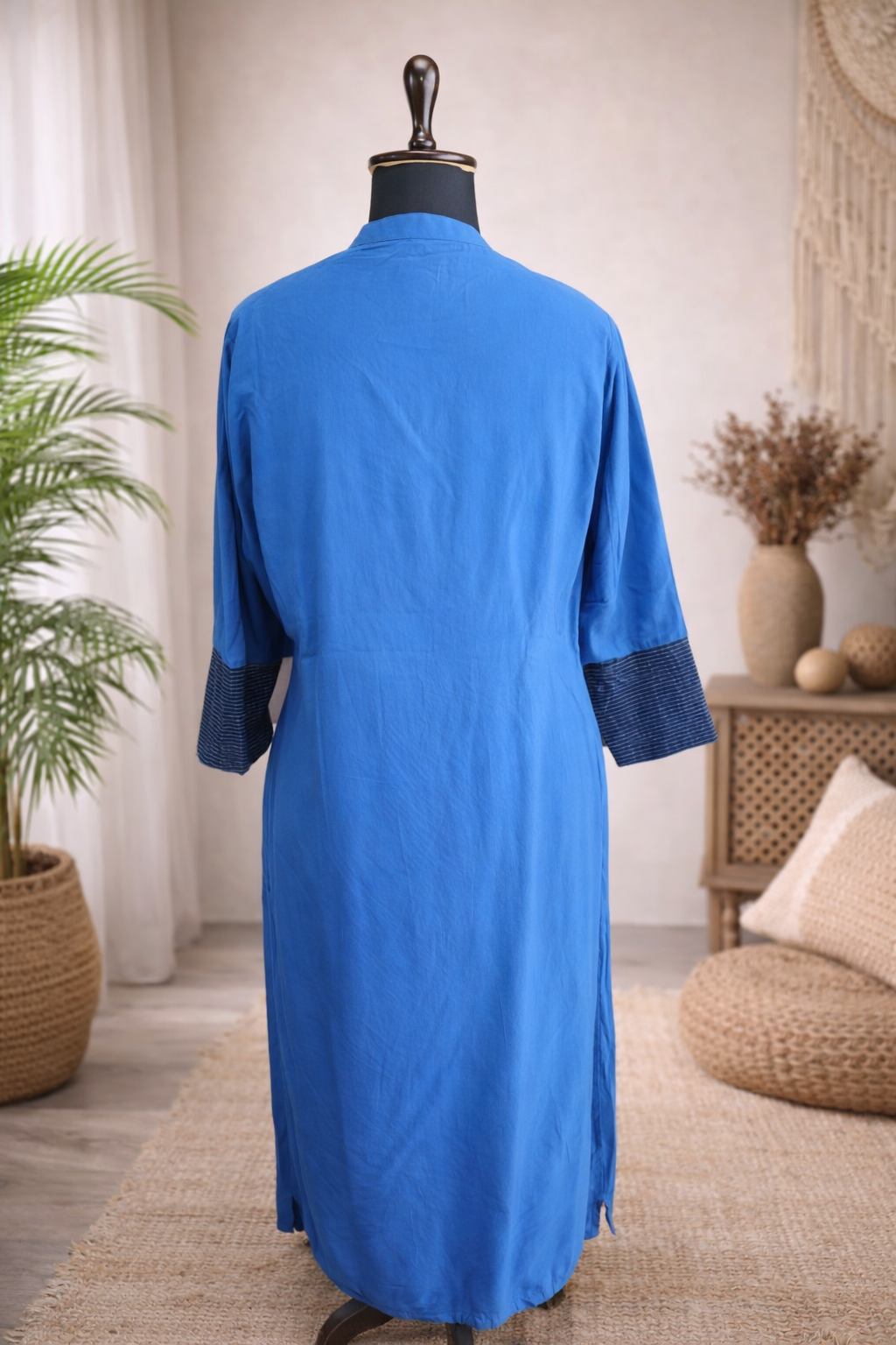 jeenas blue  kurta