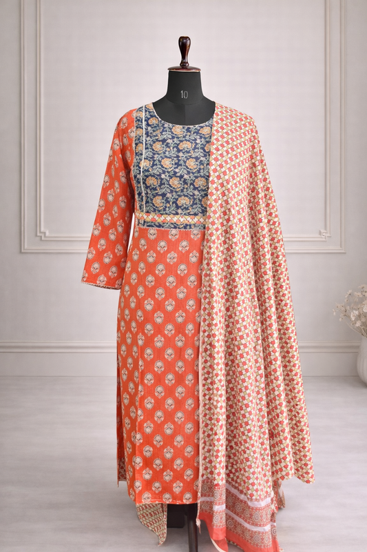jeenas dupatta set