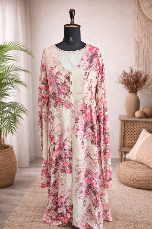 jeenas floral  kurta