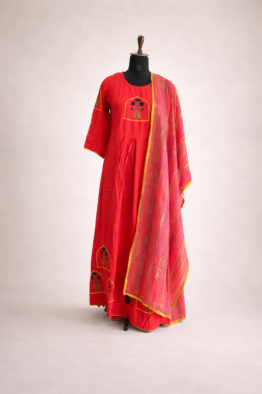 jeenas dupatta set