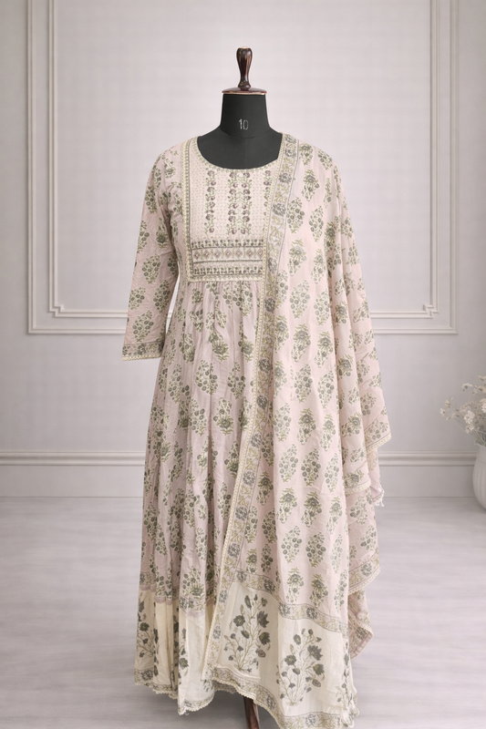 jeenas dupatta set