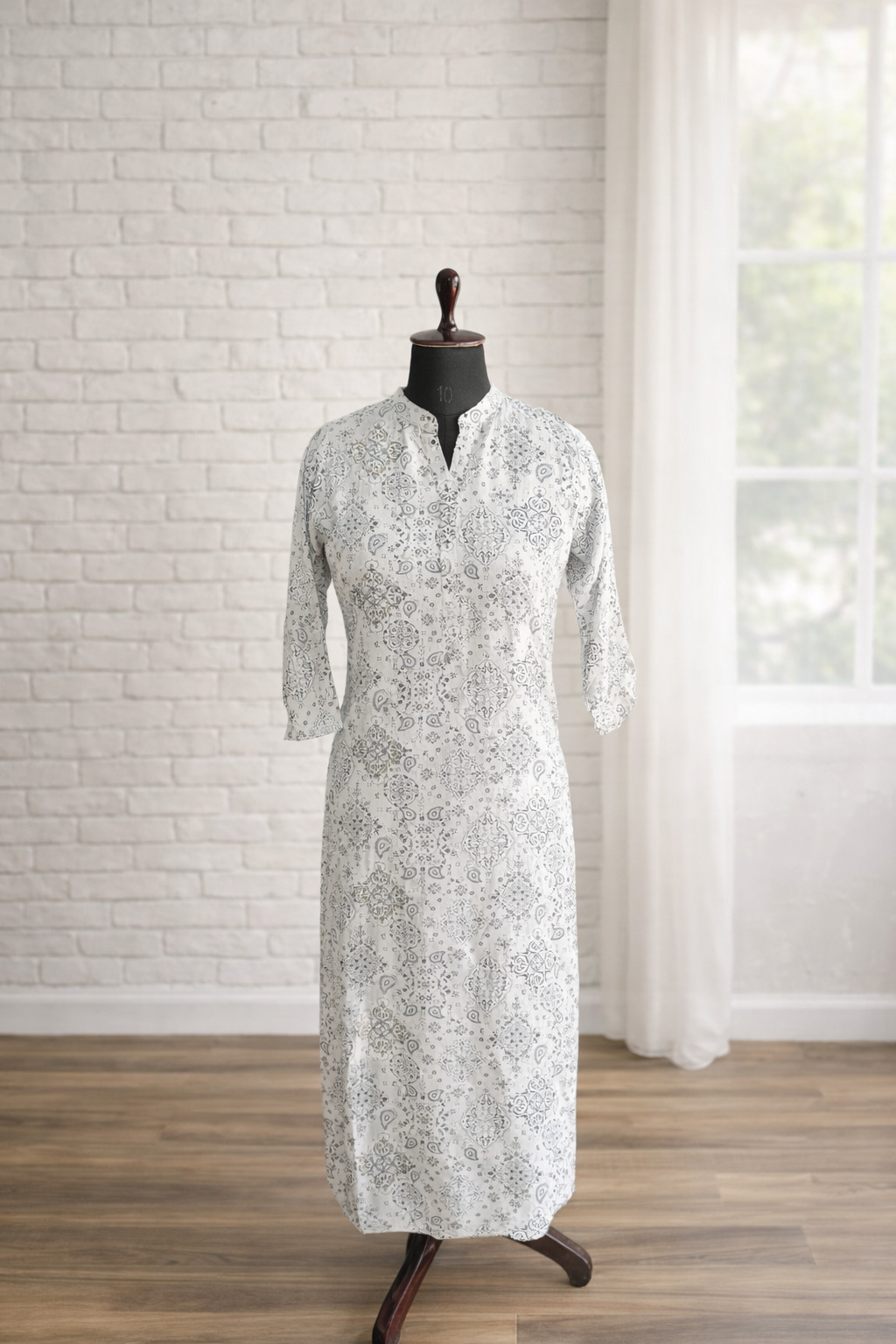 Jeenas white  Kurta
