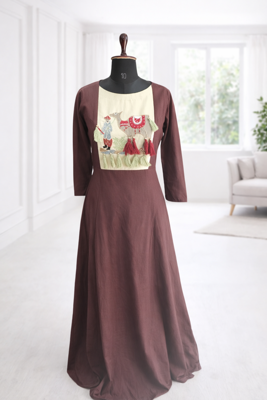 jeenas floral  kurta
