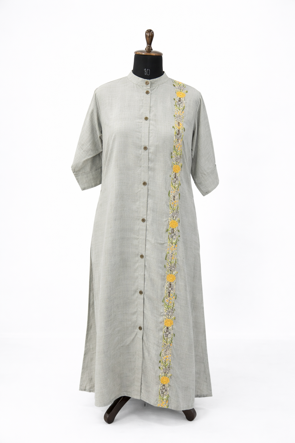 Jeenas brown long Kurta