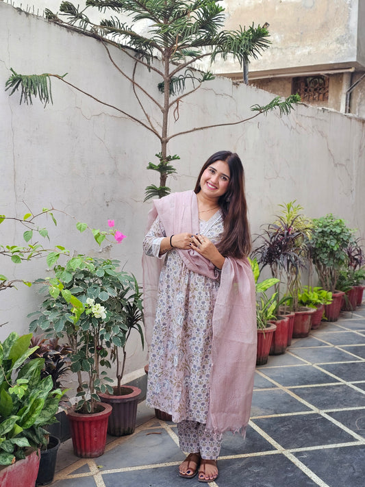Pure cotton suit set