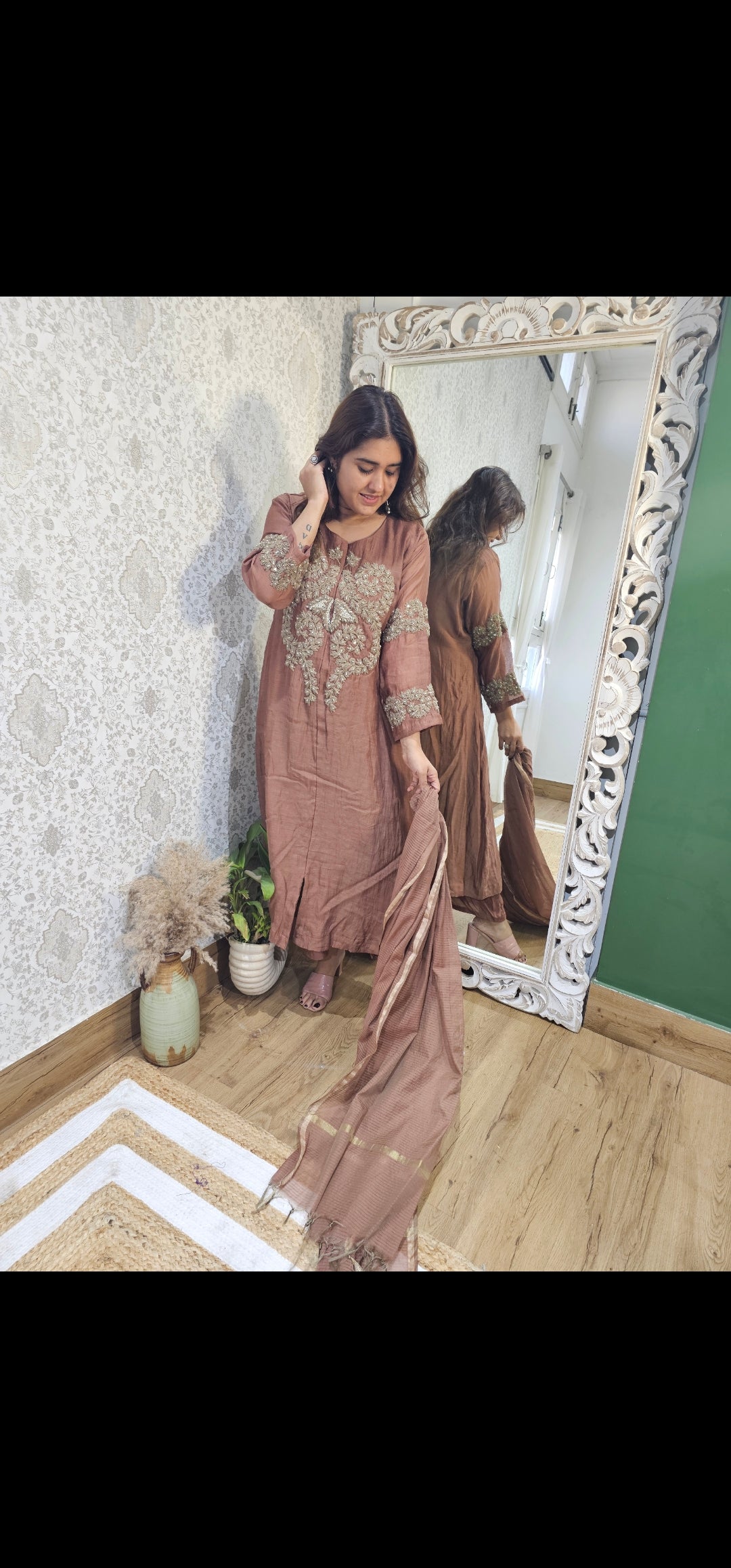 Jeenas pure mul chanderi sut