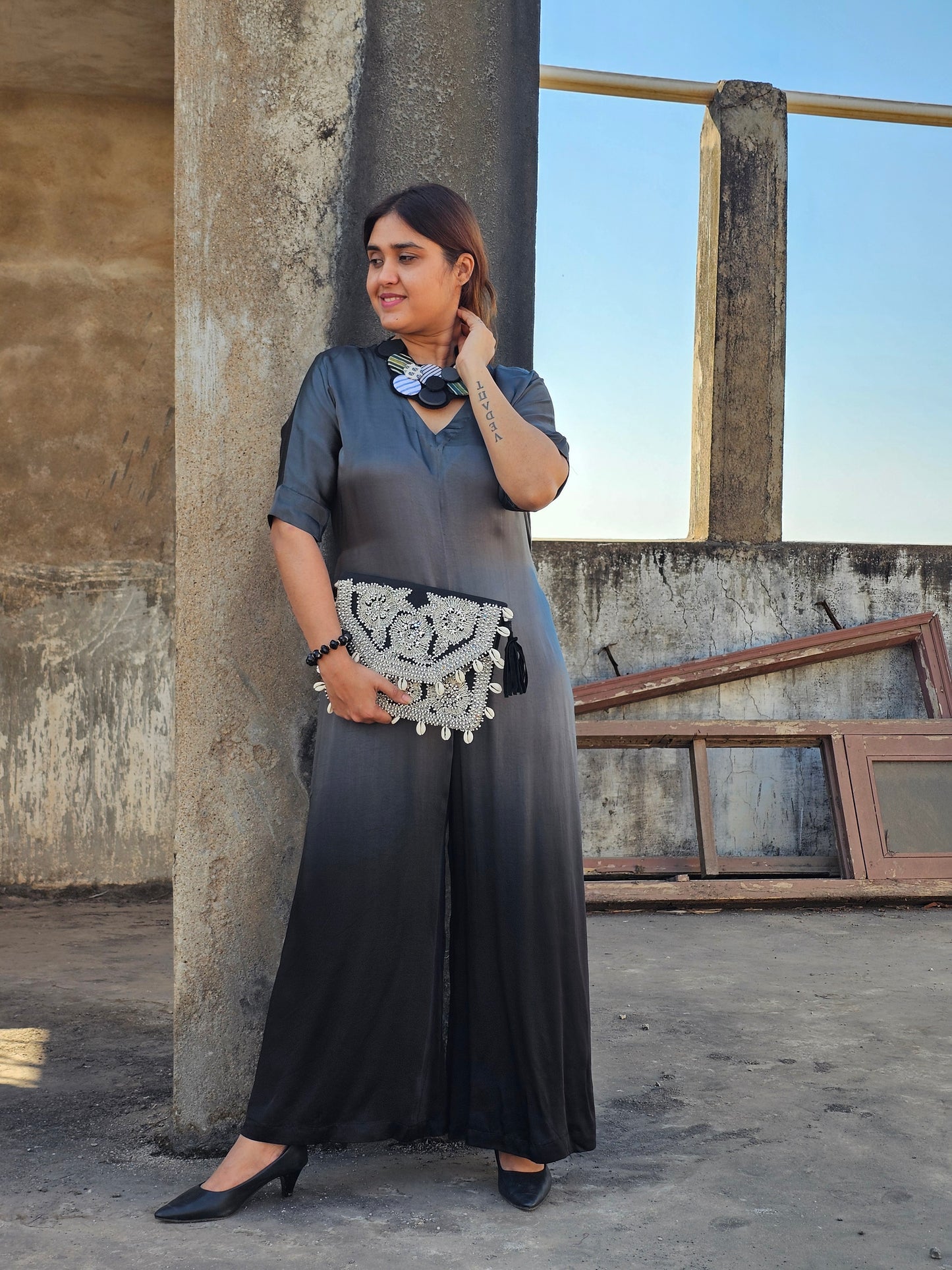 Jeenas ombre jumpsuit