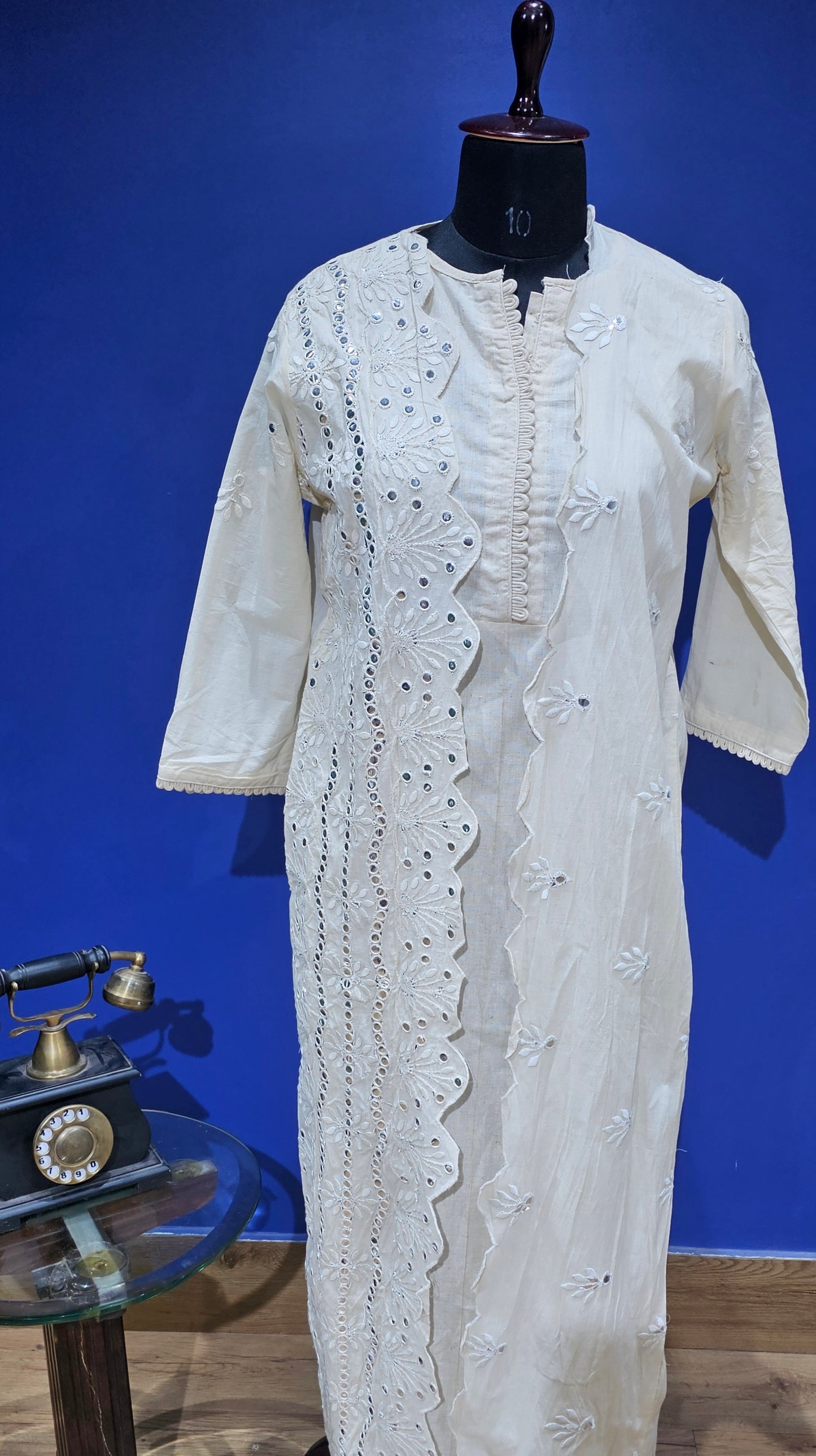 Pure cotton 2 piece tunic