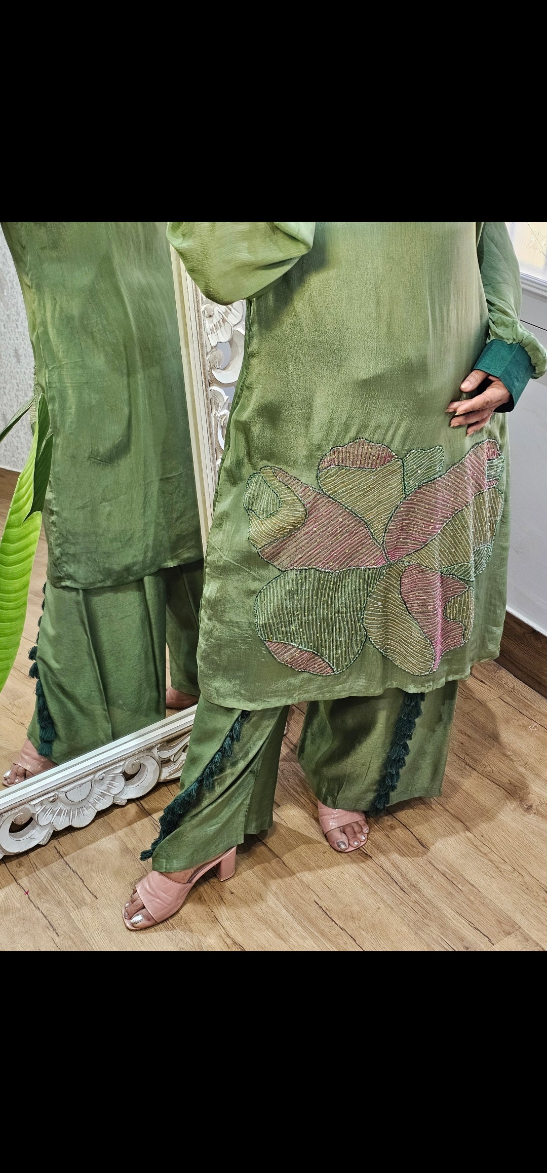 Jeenas pure crepe cordset