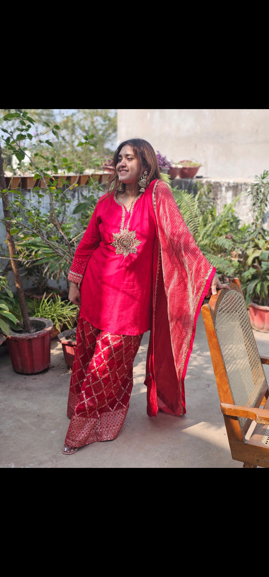 Jeenas pure silk divider set