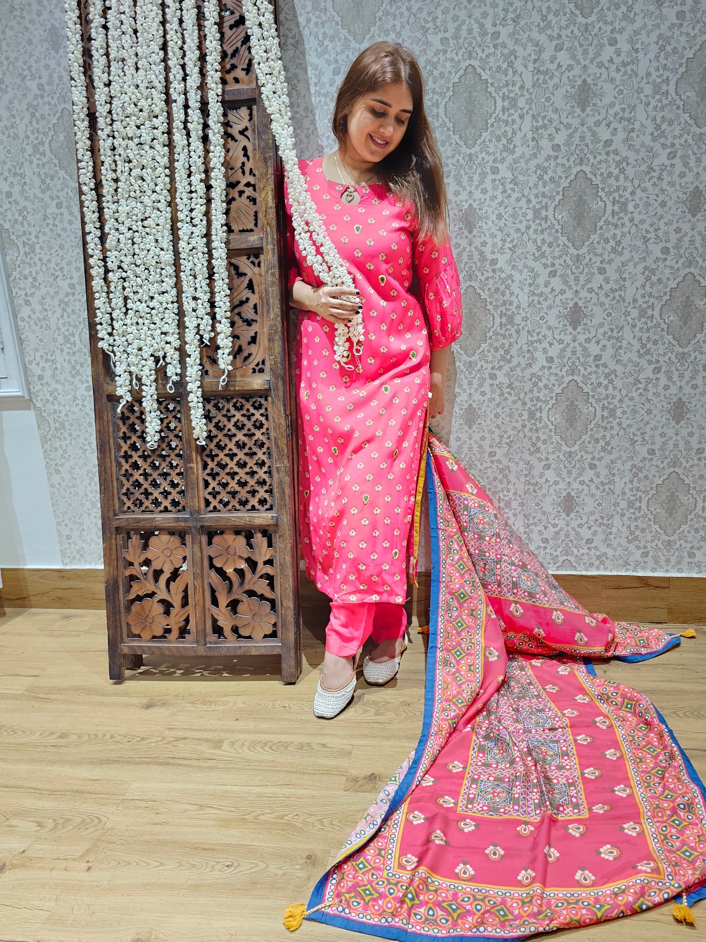 Jeenas pure muslin suit