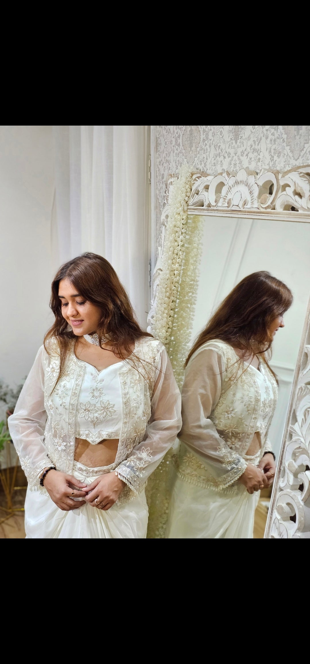 Jeenas pure crepe 3 piece set