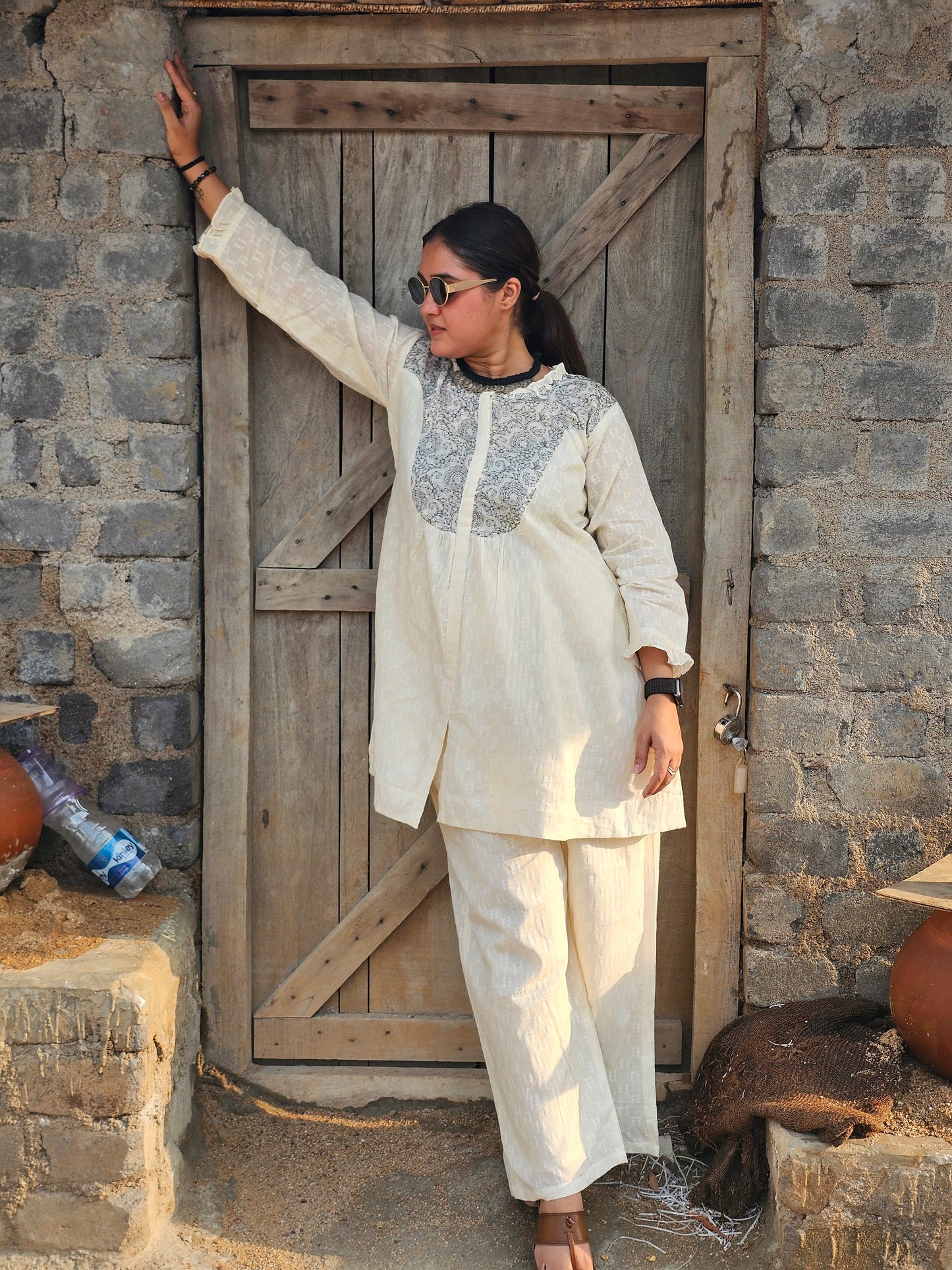 Ivory cotton set