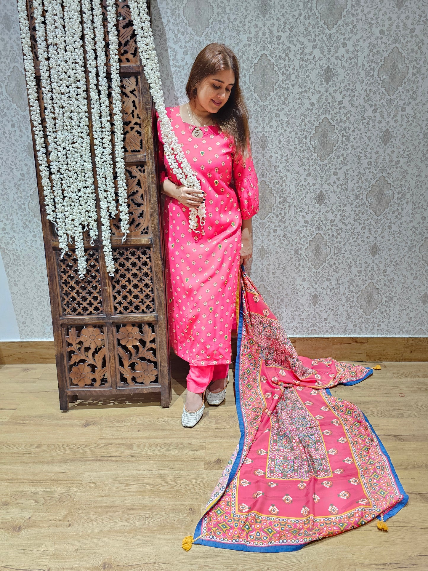 Jeenas pure muslin suit