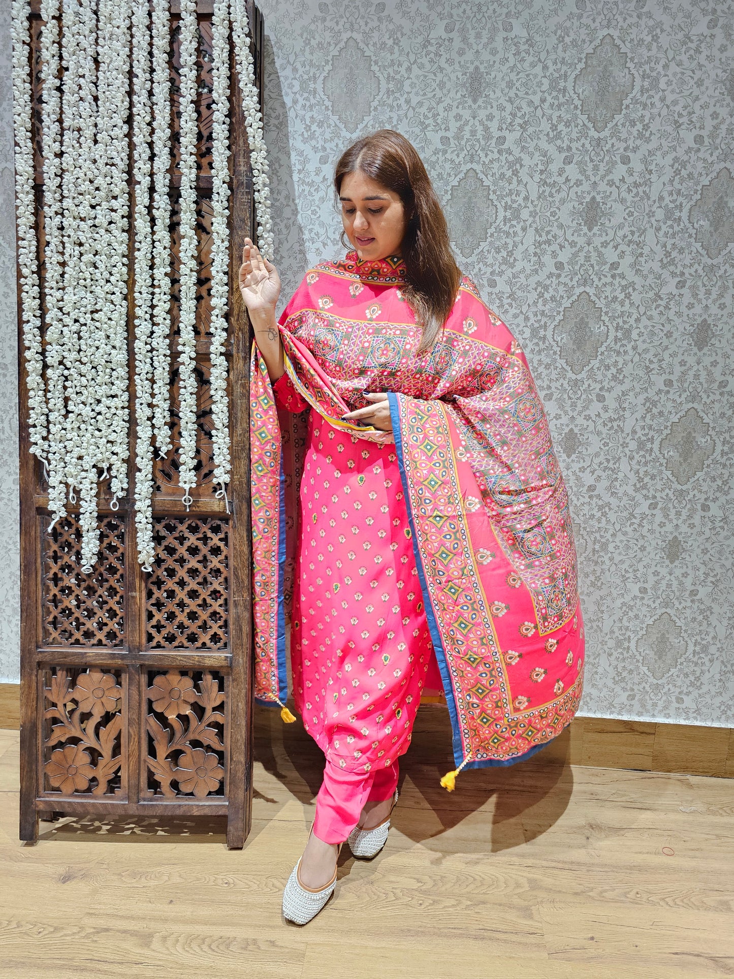 Jeenas pure muslin suit